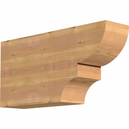 Ekena Millwork Ridgewood Smooth Rafter Tail, Western Red Cedar, 5 1/2"W x 12"H x 24"L RFT06X12X24RID00SWR